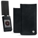 Cowon Plenue J leather case - Dark vintage ( Roughtcut - Black#5256 ) 