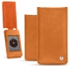 レザーケース Cowon Plenue J - Mandarine vintage ( Pantone 165C ) 