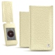 Housse cuir Cowon Plenue J - Ivoire ( Sleek P C12 - White ) 