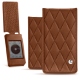 Funda de piel Cowon Plenue J - Marron - Couture ( Nappa - Pantone 1615C ) 