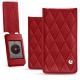 レザーケース Cowon Plenue J - Rouge - Couture ( Nappa - Pantone 199C ) 