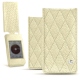 Cowon Plenue J leather case - Ivoire - Couture ( Sleek P C12 - White ) 