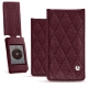 Capa em pele Cowon Plenue J - Lie de vin - Couture ( Pantone 5115C ) 