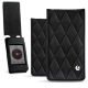 レザーケース Cowon Plenue J - Negre poudro - Couture
