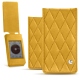 Lederschutzhülle Cowon Plenue J - Jaune soulèu - Couture