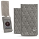 Cowon Plenue J leather case - Acier vintage - Couture