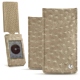 Cowon Plenue J leather case - Autruche desert