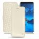 Samsung Galaxy S9 leather case - Blanc (  Nappa - White ) 