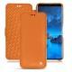 가죽 커버 Samsung Galaxy S9 - Orange ( Nappa - Pantone 1495U ) 