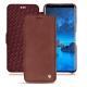 Samsung Galaxy S9 leather case - Passion vintage ( Glutton - Red ) 