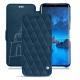가죽 커버 Samsung Galaxy S9 - Blu mediterran - Couture