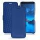Samsung Galaxy S9 leather case - Bleu Océan PU