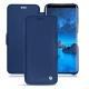 Capa em pele Samsung Galaxy S9 - Bleu frisson