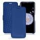Capa em pele Samsung Galaxy S9+ - Bleu Océan PU