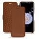Lederschutzhülle Samsung Galaxy S9+ - Marron PU