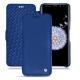 Housse cuir Samsung Galaxy S9+ - Bleu océan ( Nappa - Pantone 293C ) 