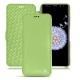 Samsung Galaxy S9+ leather case - Vert olive ( Nappa - Pantone 578U ) 