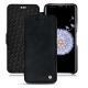 Capa em pele Samsung Galaxy S9+ - Dark vintage ( Roughtcut - Black#5256 ) 