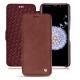 Housse cuir Samsung Galaxy S9+ - Passion vintage ( Glutton - Red ) 