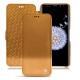 Funda de piel Samsung Galaxy S9+ - Or Maïa ( Pantone 871C ) 