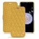 Samsung Galaxy S9+ leather case - Mimosa - Couture ( Pantone 141C ) 