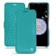 Funda de piel Samsung Galaxy S9+ - Bleu fluo