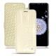 Samsung Galaxy S9+ leather case - Crocodile milk
