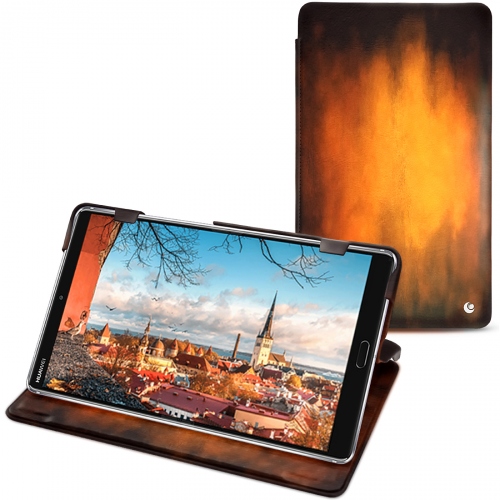 가죽 커버 Huawei MediaPad M5 8Fauve Patine