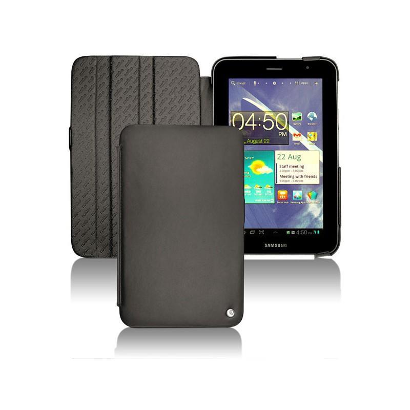 Housse cuir Samsung GT-P6200 Galaxy Tab 7.0 Plus  - Noir ( Nappa - Black ) 
