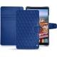 レザーケース Huawei MediaPad M5 8 - Bleu océan - Couture ( Nappa - Pantone 293C ) 