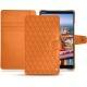 Housse cuir Huawei MediaPad M5 8 - Orange - Couture ( Nappa - Pantone 1495U ) 