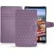 Lederschutzhülle Huawei MediaPad M5 8 - Lilas - Couture ( Nappa - Pantone 2645U ) 