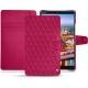Housse cuir Huawei MediaPad M5 8 - Rose fluo - Couture