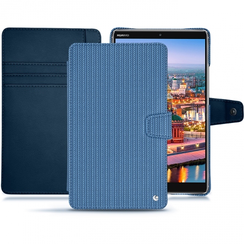 Lederschutzhülle Huawei MediaPad M5 8Abaca ishia ( Pantone #395775 ) 