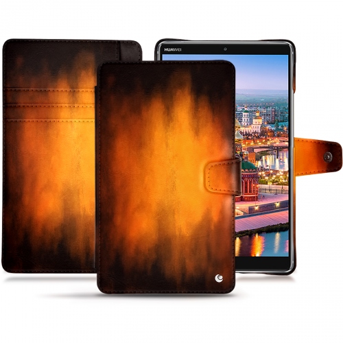Capa em pele Huawei MediaPad M5 8Fauve Patine