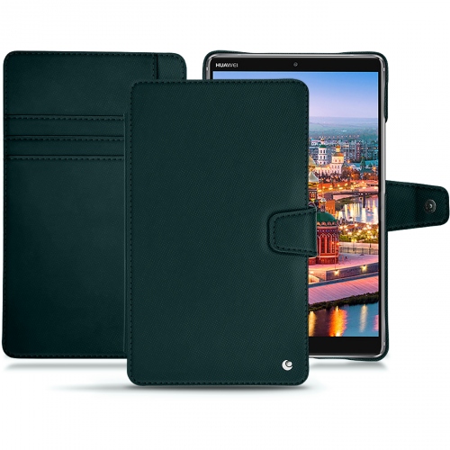 Capa em pele Huawei MediaPad M5 8Vert séduisant ( Pantone #1d3c34 ) 