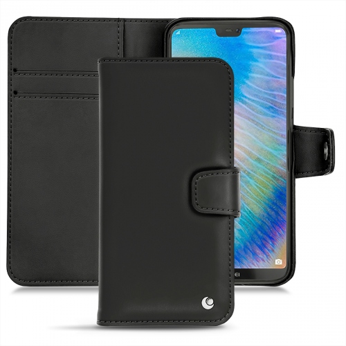 Custodia in pelle Huawei P20 Lite