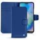 Housse cuir Huawei P20 Lite - Bleu océan ( Nappa - Pantone 293C ) 