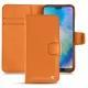 Custodia in pelle Huawei P20 Lite - Orange ( Nappa - Pantone 1495U ) 