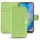 硬质真皮保护套 Huawei P20 Lite - Vert olive ( Nappa - Pantone 578U ) 