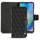 Housse cuir Huawei P20 Lite - Noir - Couture ( Nappa - Black ) 