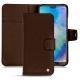 Huawei P20 Lite leather case - Châtaigne ( Pantone 476C ) 