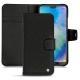 Huawei P20 Lite leather case - Ebène ( Sleek P C12 - Black ) 