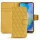 Capa em pele Huawei P20 Lite - Mimosa - Couture ( Pantone 141C ) 