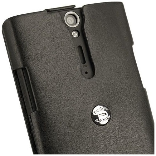                                                         Housse cuir Sony Xperia S 
                                                      