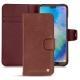 Huawei P20 Lite leather case - Passion vintage ( Glutton - Red ) 