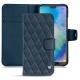 Custodia in pelle Huawei P20 Lite - Jean vintage - Couture