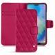 Custodia in pelle Huawei P20 Lite - Rose fluo - Couture