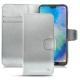 Housse cuir Huawei P20 Lite - Platinium ( Pantone 877C ) 