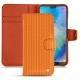 硬质真皮保护套 Huawei P20 Lite - Abaca arancio